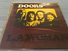 THE DOORS - L.A. Woman - 1971 UK Vinyl LP WINDOW Sleeve + YELLOW Inner 1ST PR VG