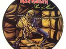 IRON MAIDEN -  PIECE OF MIND LP Vinyl  PICTURE DISC -  NEW.