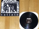 AVAIL Satiate LP RARE 1994 PRESS (OOP) jawbreaker.hot water music.rancid.nofx