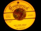 ROCK'N' ROLL 45 BUDDY HOLLY/CRICKETS 