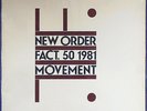 NEW ORDER Movement FACT.50 Factory 1981 Debut VG+/NM LP in SHRINK - Joy Division