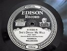 Edison 51598, Georgia Melodians, SHe's Drivin Me Wild/Red Hot Henry Brown (hot)