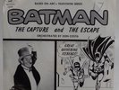BATMAN BURGESS MEREDITH The Capture / The Escape ABC THE PENGUIN Picture Sleeve 