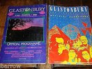 GLASTONBURY CND FESTIVAL OFFICIAL PROGRAMME 1986 & 1987