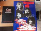 OZZY OSBOURNE BLIZZARD OF OZZ RARE TOUR PROGRAMME & POSTER