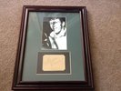 Gene Vincent autograph