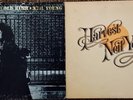 NEIL YOUNG HARVEST + AFTER THE GOLD RUSH VINYL LPs w/ INSERTS (EX+)