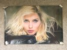 Debbie Harry (Blondie) - vintage 1986 poster featuring Brian Aris photo