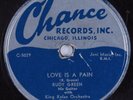 Blues 78 RUDY GREEN Love Is A Pain CHANCE HEAR
