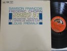 SAMSON FRANCOIS - FREMAUX  / CHOPIN concerto no 1 / VSM CVB 1066