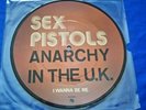 SEX PISTOLS ANARCHY IN THE UK BELGIUM PICTURE DISC UNPLAYED CLASH