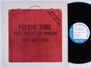 HANK MOBLEY & LEE MORGAN Peckin' Time BLUE NOTE LP VG+ japan 1978 re-issue