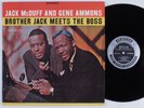 JACK MCDUFF & GENE AMMONS Brother Jack Meets The Boss PRESTIGE LP VG++ mono