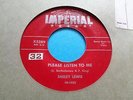 Smiley Lewis 45 IMPERIAL 5389 Please Listen To Me / She's Got Me Hook Line