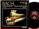 Philips Hi-Fi Stereo Grumiaux, Bach 6 Sonatas Violin & Harpsichord 835 227/8 UK