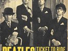 THE BEATLES 45 TICKET TO RIDE+PS SWEDEN RARE