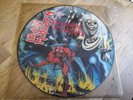 Iron Maiden LP Picture disc The number of the beast 1982 EMI press NEAR MINT