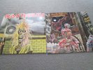 2 LP - Iron Maiden - same & Somewhere in Time
