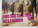 Rolling Stones 45,,,2000 Light Years From Home/She's A Rainbow )) NORWAY 7 RARE