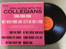 Rare Doowop Sing Along With The The Collegians  Winley Records Lp NM