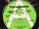 Beatles Original All You Need Is Love Demo 1967 Promo R5620 Near Mint