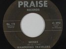 Northern Soul R&B Gospel 45 - Wandering Travelers - Moses - Praise - mp3