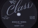 Rock N' Roll 78 BOBBY DAY Rock-In Robin CLASS HEAR