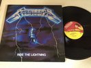 METALLICA ..RIDE THE LIGHTNING....RARE UK ISSUE DOUBLE ALBUM MFN 27DM