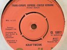 KRAFTWERK Trans-Europe Express 1977 UK Vinyl Single EXCELLENT CONDITION