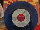 ELVIS  PRESLEY LITTLE SISTER / PARALYZED BLUE COLORED VINYL PROMO 45  1983