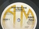 Sex Pistols God Save The Queen RARE A&M issue 7