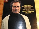BRAHMS 4 Symphonies GIULINI 4-LP-Box EMI