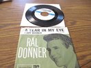 RAL DONNER I Got Burned 45 rpm WHITE LABEL PROMO w/ P/S Reprise 1963 NM 45