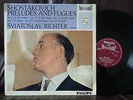 PHILIPS 835204 AY HIFI STEREO SHOSTAKOVICH PIANO RICHTER NM LP Preludes Fugues
