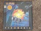 DEF LEPPARD PYROMANIA Lp/ SHRINK/HYPE STICKER/NMNT