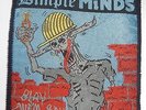Dimple Minds, Blau auf'm Bau Patch 1991, rar, rare