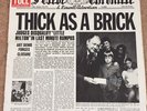 Jethro Tull 'Thick As A Brick' 1972 LP Vinyl.