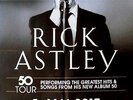 ASTLEY, RICK - 2017 - Konzertplakat - 50 - Concert - Tourposter - Köln