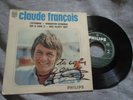 claude francois 45t ep avec veritable dedicace