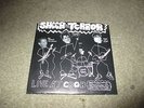 SHEER TERROR - LIVE AT CBGB 7 INCH GREEN MARBLED VINYL EP RECORD
