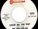 60s GARAGE GENIUS by FREE-FOR-ALL aka GREAT SCOTS - SHOW ME THE WAY -  HEAR
