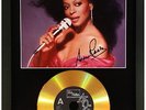 DIANA ROSS SIGNED PHOTO WITH CHOICE OF GOLD DISC