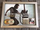 Peter Maffay Gold + Platin Award ( goldene Schallplatte ) - Tattoos - 200.000
