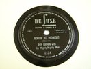 ROY BROWN 78rpm DELUXE # 3212 ROCKIN' AT MIDNIGHT & JUDGMENT DAY BLUES 1947 VG++