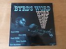 jazz LP DONALD BYRD  byrd's word SAVOY MUSIDISC mono FR