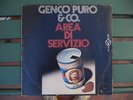 LP introvabile di Genco Puro & Co. AREA DI SERVIZIO (1972 BlaBla) con F.Battiato