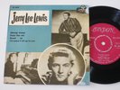 Mega rare Jerry Lee Lewis EP Ubangi Stomp Red London RE 5049 Sweden VG++/VG++