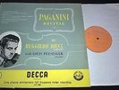 Ruggiero Ricci Violin Louis Persinger Piano A Paganini Recital LP LXT 2808 NM