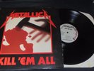 METALLICA Kill 'em all Lp vinyl Megaforce 1st US press 1983