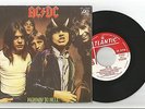 AC/DC HIGHWAY TO HELL + NIGHT PROWLER, SPAIN UNIQUE P/S